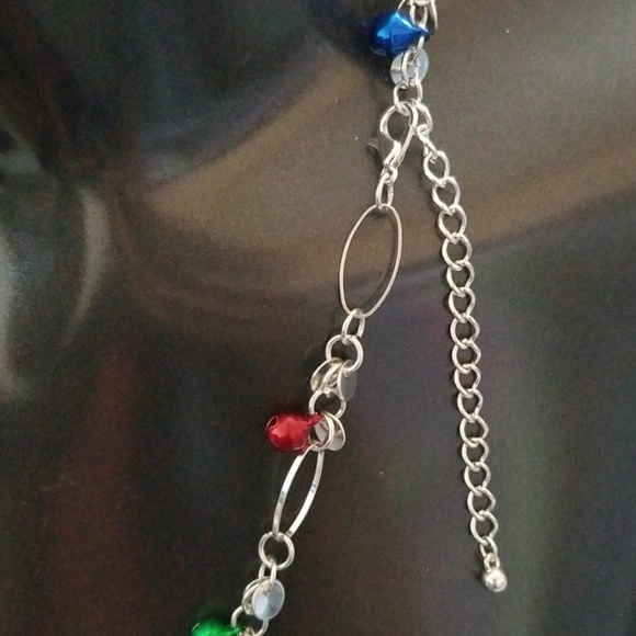 NWT Holiday Charm long necklace - Picture 2 of 6